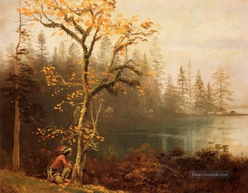  Bierstadt Malerei - Indian Scout Albert Bierstadt